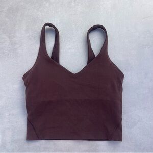 Lululemon Align Tank Top Spiced Chai Size 0